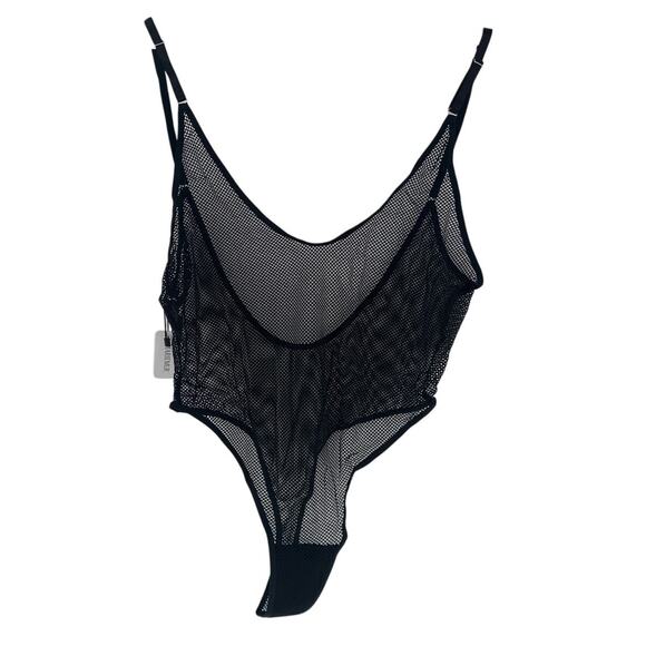 Mariemur Black Mesh Eliza Bodysuit Size XL - Picture 7 of 9